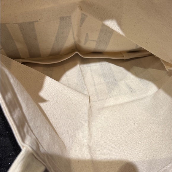 Vanity Fair Tote with Bold Black Lettering - Picture 3 of 6